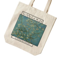 تت بگ متقال طرح شکوفه بادام از ونگوگ