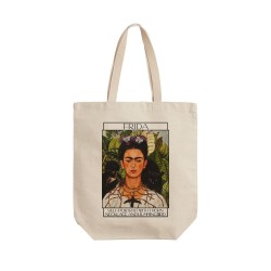 تت بگ متقال طرح خودنگار با گردنبند آهنی و پرنده از فریدا