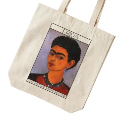 تت بگ متقال طرح خودنگار با موی فرفری از فریدا