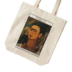 تت بگ متقال طرح خودنگار با یک میمون از فریدا