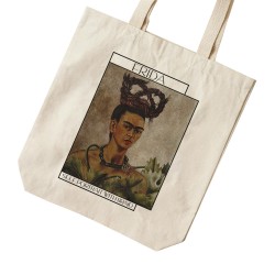 تت بگ متقال طرح خودنگار با موی بافته شده از فریدا