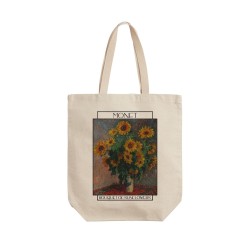 تت بگ متقال طرح دسته گل آفتابگردان از مونه