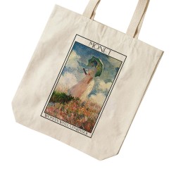 تت بگ متقال طرح زنی با چتر آفتابی از مونه