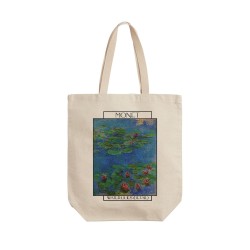 تت بگ متقال طرح نیلوفر های آبی (جزئیات) از مونه