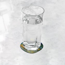 زیر لیوانی طرح تراس یک کافه در شب از ونگوگ