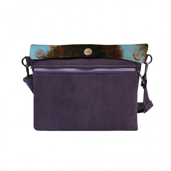 کیف دوشی طرح پرتره جینورا دبنچی از داوینچی