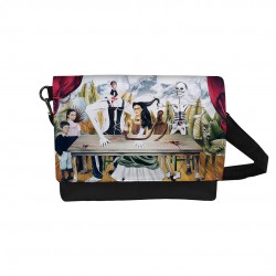 کیف دوشی طرح میز زخمی از فریدا
