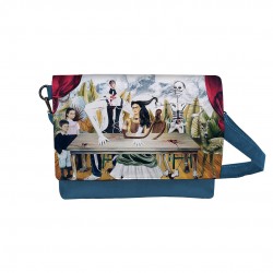 کیف دوشی طرح میز زخمی از فریدا