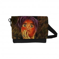 کیف دوشی طرح ماسک از فریدا