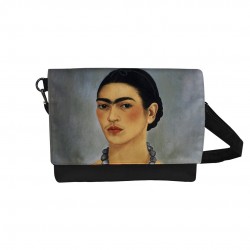 کیف دوشی طرح خودنگار با گردنبند از فریدا