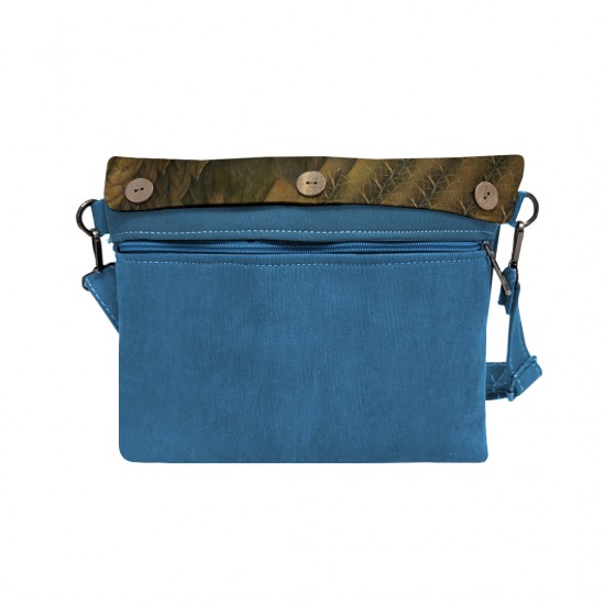 کیف دوشی طرح خودنگار با یک میمون از فریدا