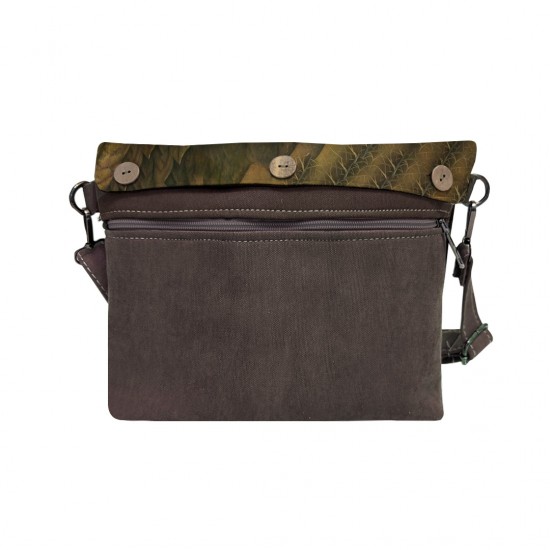 کیف دوشی طرح خودنگار با یک میمون از فریدا