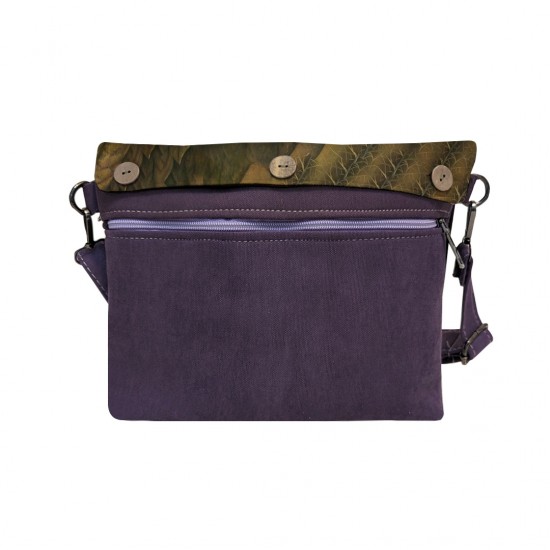 کیف دوشی طرح خودنگار با یک میمون از فریدا