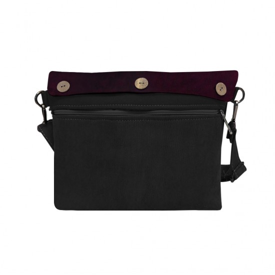 کیف دوشی طرح پرتره زن سفیدپوش از فریدا