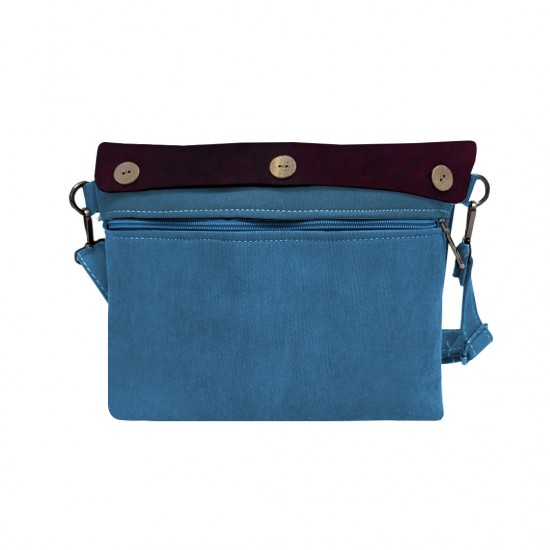 کیف دوشی طرح پرتره زن سفیدپوش از فریدا