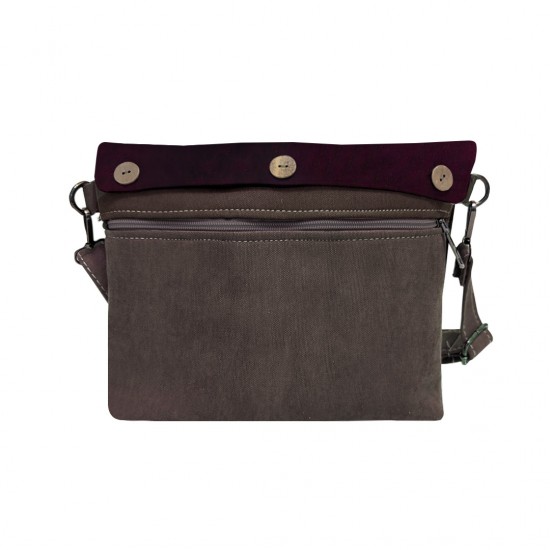 کیف دوشی طرح پرتره زن سفیدپوش از فریدا