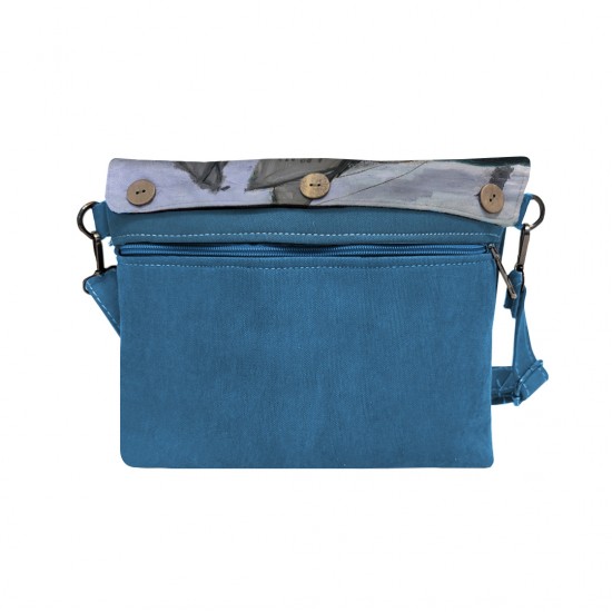 کیف دوشی طرح موج سبز از مونه