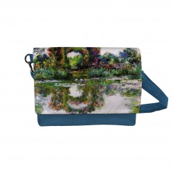 کیف دوشی طرح قوس های گلدار از مونه