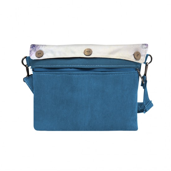 کیف دوشی طرح قوس های گلدار از مونه