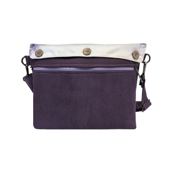 کیف دوشی طرح قوس های گلدار از مونه