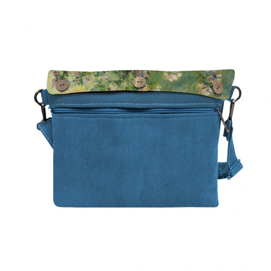 کیف دوشی طرح گلدان گل ها از مونه