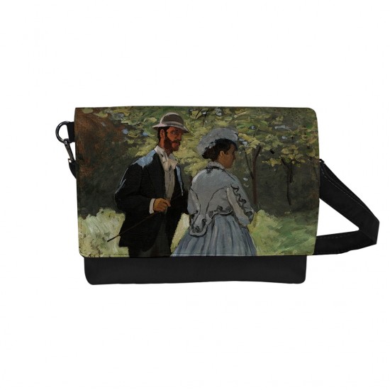 کیف دوشی طرح کامیل و بازیل از مونه