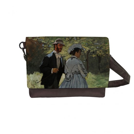 کیف دوشی طرح کامیل و بازیل از مونه