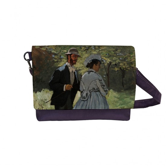 کیف دوشی طرح کامیل و بازیل از مونه