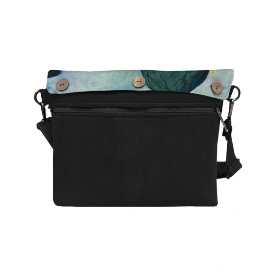 کیف دوشی طرح دختر های روی پل از ادوارد مونک