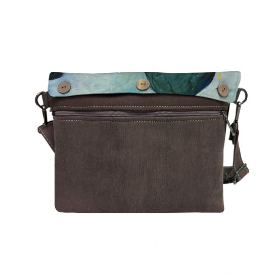 کیف دوشی طرح دختر های روی پل از ادوارد مونک