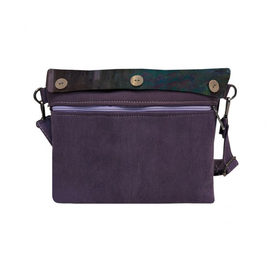 کیف دوشی طرح سفید و قرمز از ادوارد مونک