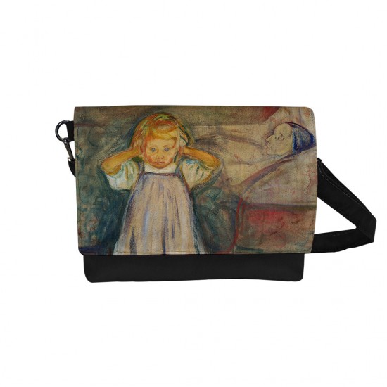 کیف دوشی طرح کودک و مرگ از ادوارد مونک