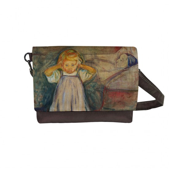 کیف دوشی طرح کودک و مرگ از ادوارد مونک