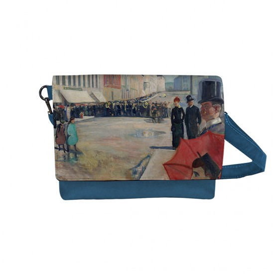 کیف دوشی طرح موسیقی در خیابان کارل یوهان از ادوارد مونک