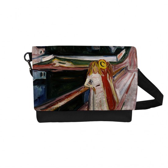 کیف دوشی طرح دختر های روی اسکله از ادوارد مونک