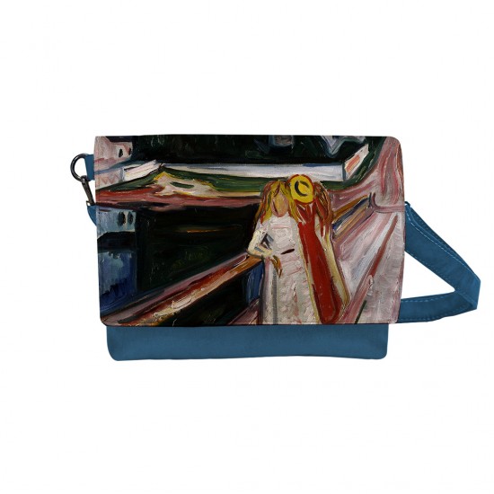 کیف دوشی طرح دختر های روی اسکله از ادوارد مونک
