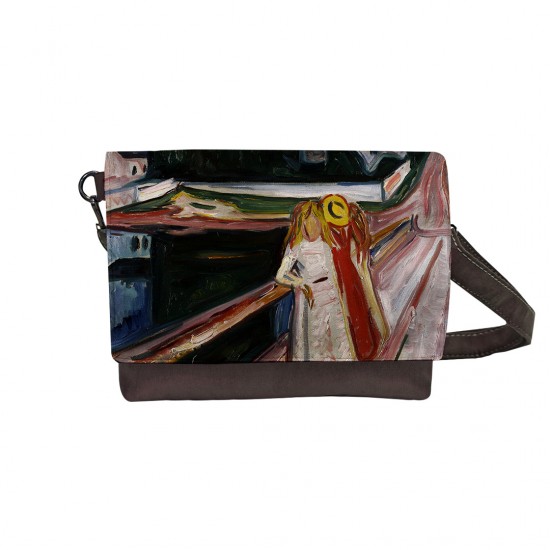 کیف دوشی طرح دختر های روی اسکله از ادوارد مونک