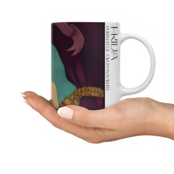 ماگ طرح پرتره زن سفیدپوش از فریدا