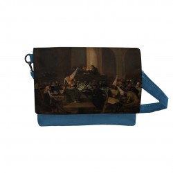 کیف دوشی طرح صحنه تفتیش عقاید از گویا