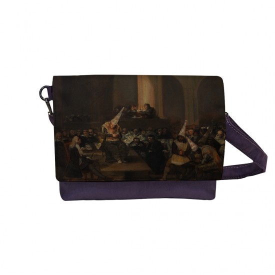 کیف دوشی طرح صحنه تفتیش عقاید از گویا