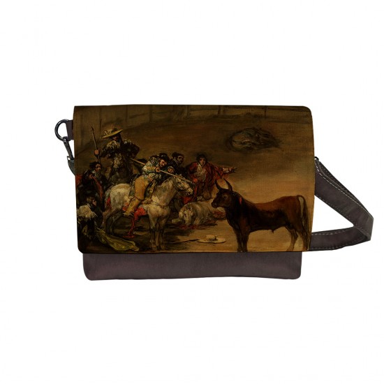 کیف دوشی طرح گاوبازی از گویا