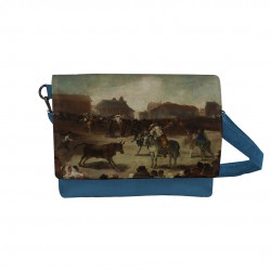 کیف دوشی طرح گاوبازی در یک شهر از گویا