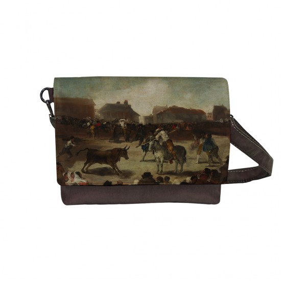 کیف دوشی طرح گاوبازی در یک شهر از گویا