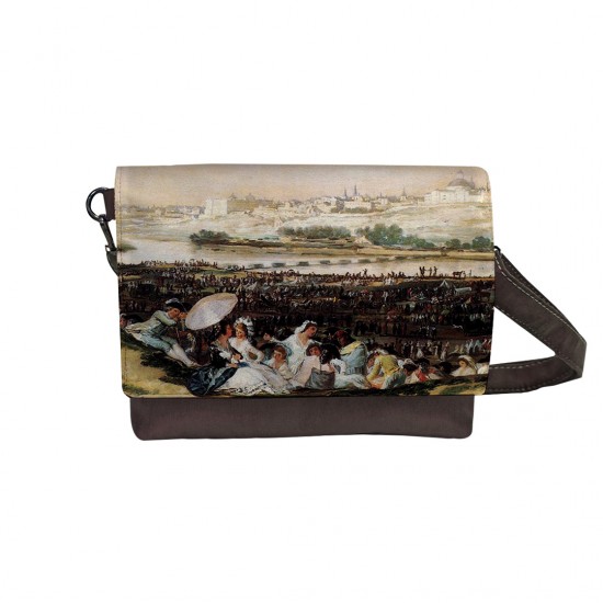 کیف دوشی طرح چمن زار سان ایسیدرو از گویا