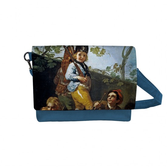 کیف دوشی طرح پسران در حال سرباز بازی از گویا