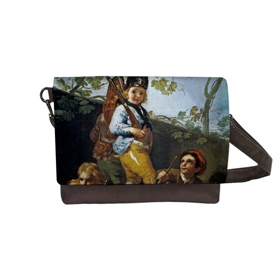 کیف دوشی طرح پسران در حال سرباز بازی از گویا