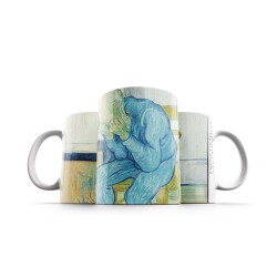 ماگ طرح پیرمرد غمگین از ونگوگ