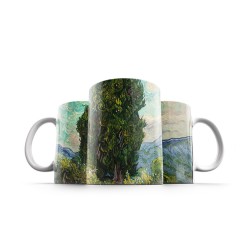 ماگ طرح سرو از ونگوگ