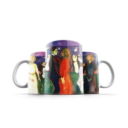 ماگ طرح رقص زندگی از ادوارد مونک