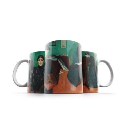 ماگ طرح مرگ در اتاق بیمار از ادوارد مونک